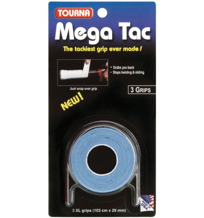 Tourna Grip Mega Tac XL 3 unidades